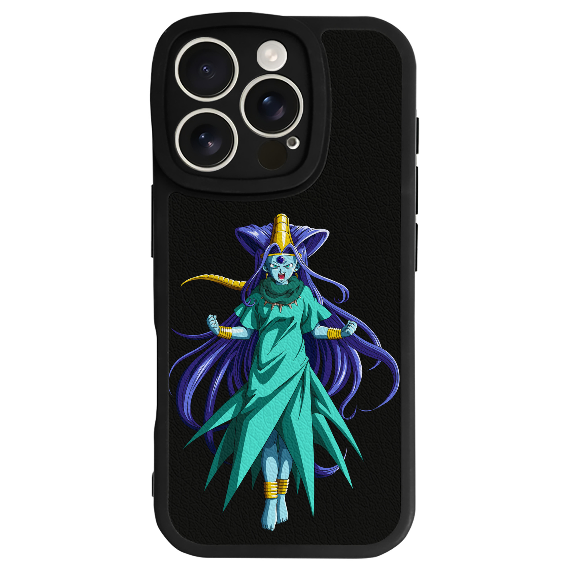 （画像用） ドラゴンボール DRAGON BALL 【iPhone 16シリーズ対応】シリコンスマホケース（レザー調） 材質：シリコン